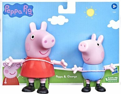 Peppa Pig speelfiguurtjes Peppa & George