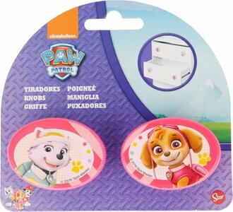 Set van 2 Paw Patrol deurknoppen