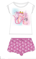 Pink Panther kinder shortama roze/paars