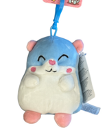 Kawaii Kuties pluche sleutelhanger / tashanger blauw