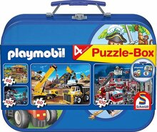 Playmobil puzzel-box in koffertje