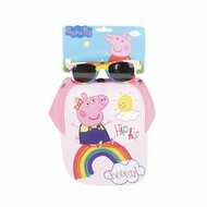 Peppa Pig combiset pet/zonnebril