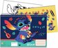 Lilo & Stitch schetsboek A4 met stickers en kleurplaten_