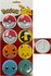 Pokemon button set, 8 stuks_